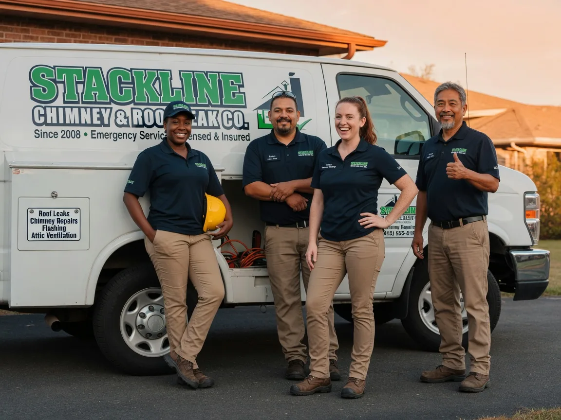 Chimney flashing repair company in Pinckney, MI
